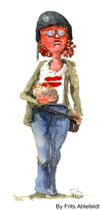 Watercolor, People from Denmark